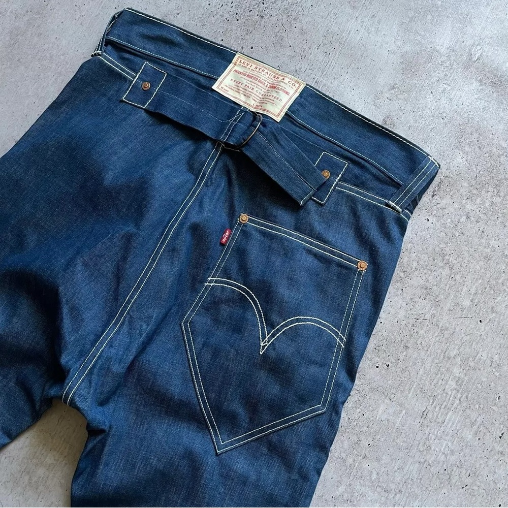 Engineered Twisted Levis Denim Pants